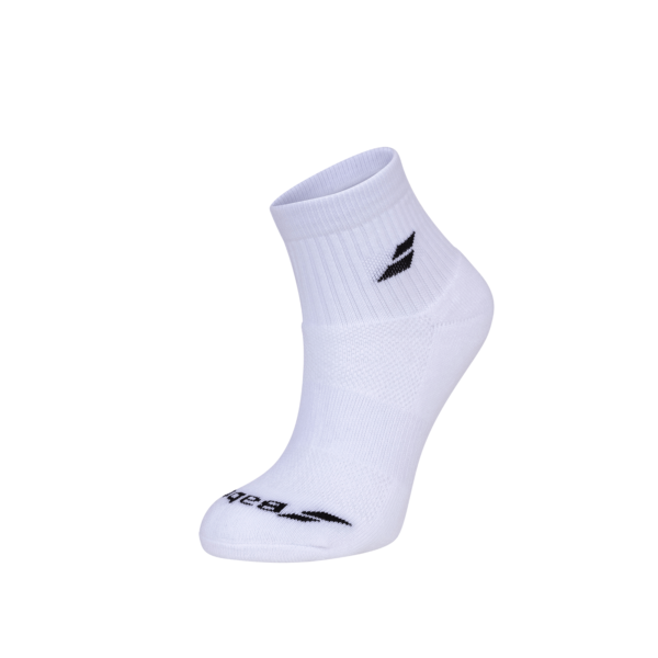 BABOLAT CHAUSSETTES QUARTER 3 PAIRES 5UA1401 BLANC